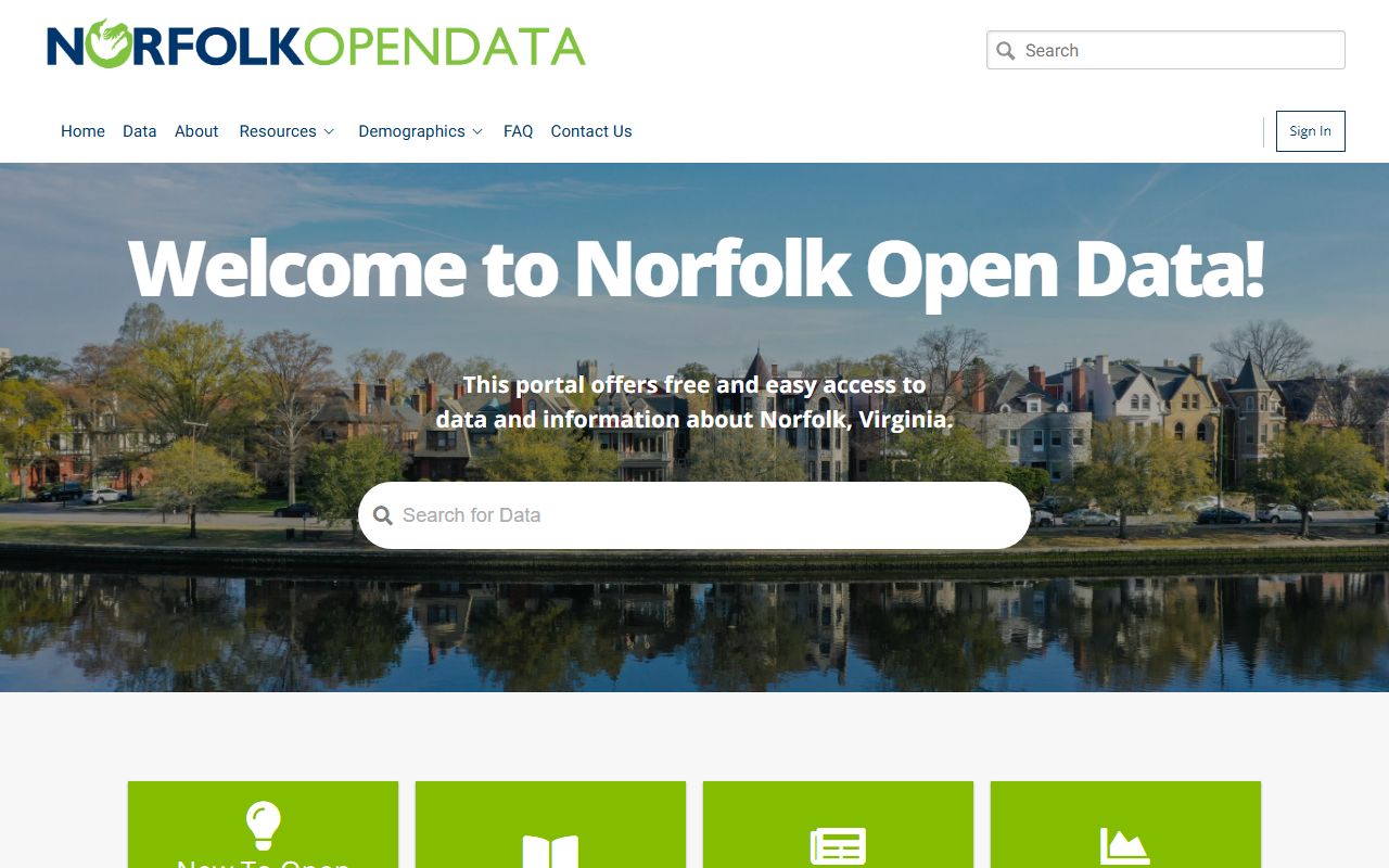 Norfolk People Search Open Data Portal