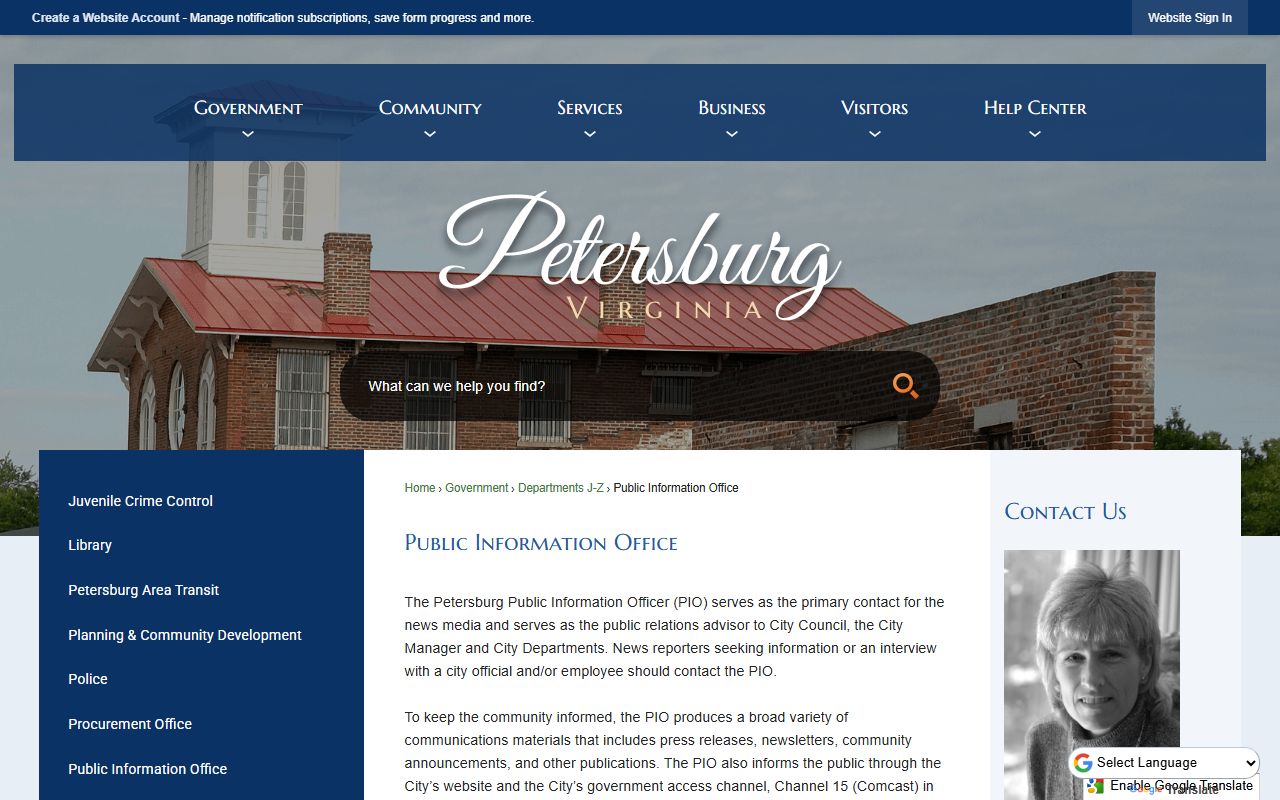Petersburg People Search Public Information Office