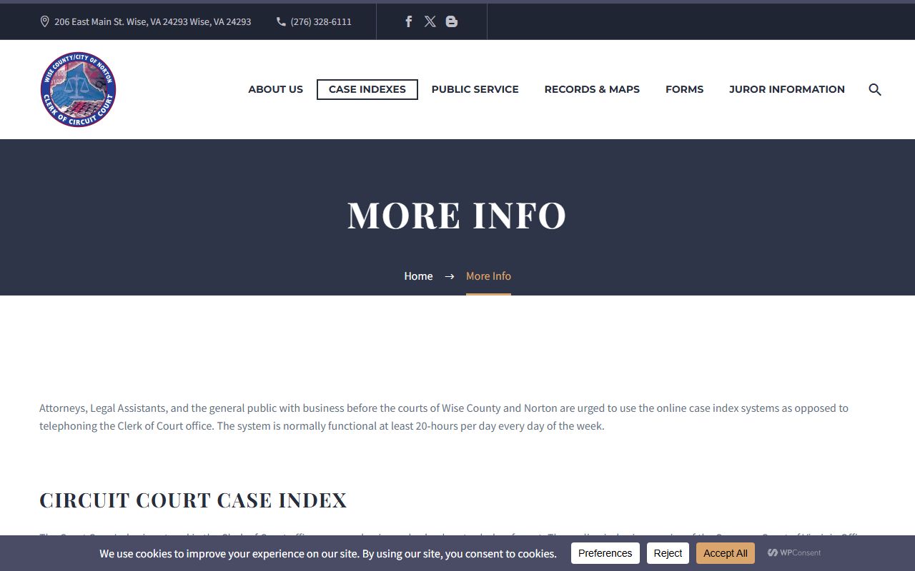 Norton People Search Circuit Court Case Index