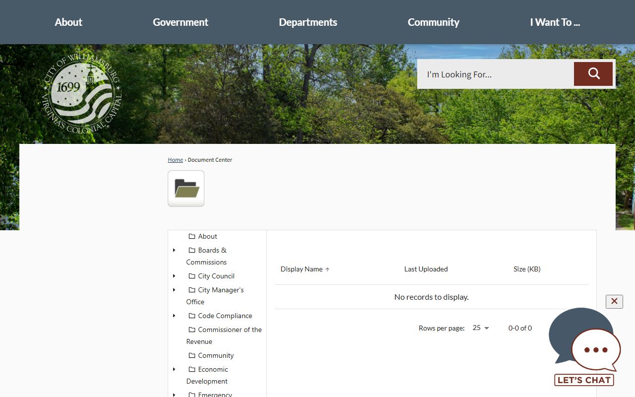 Williamsburg People Search - City Document Center