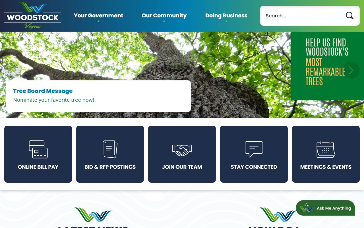 Woodstock People Search - Town of Woodstock homepage