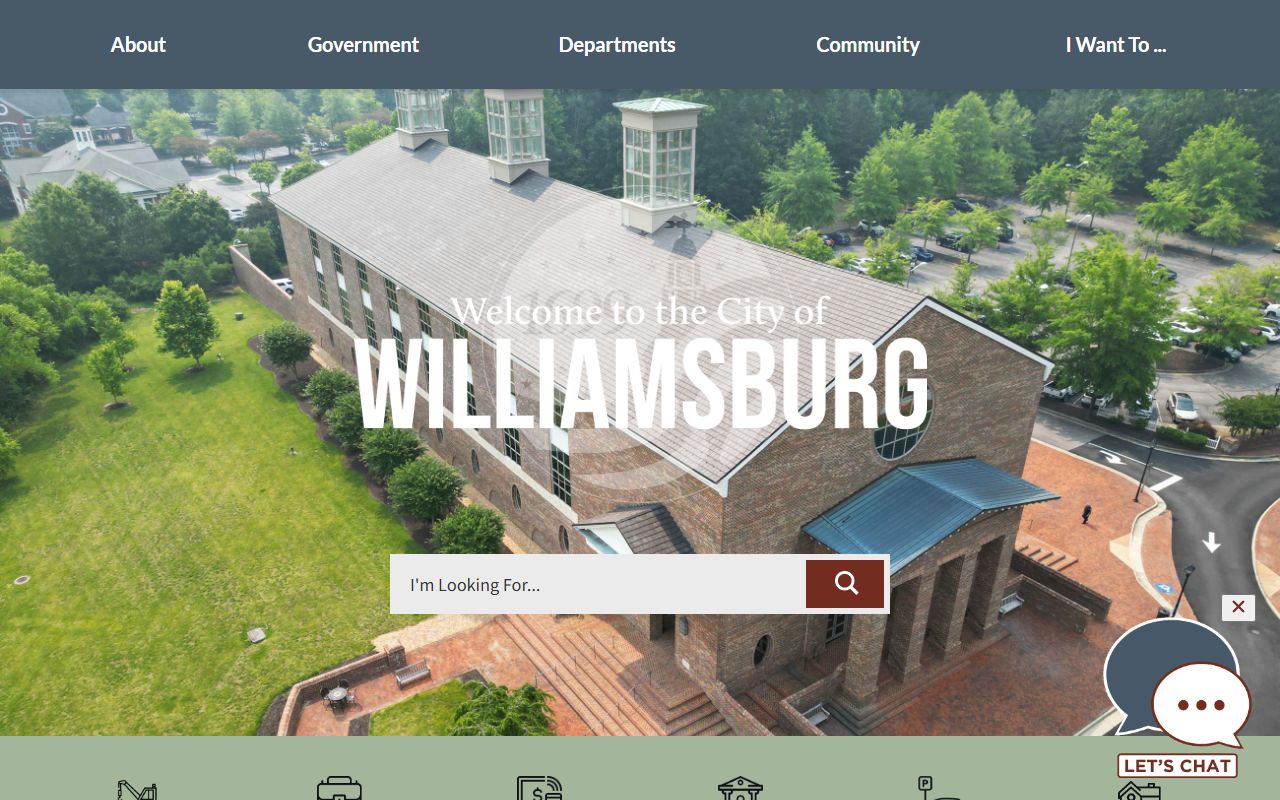 Williamsburg People Search - City of Williamsburg homepage
