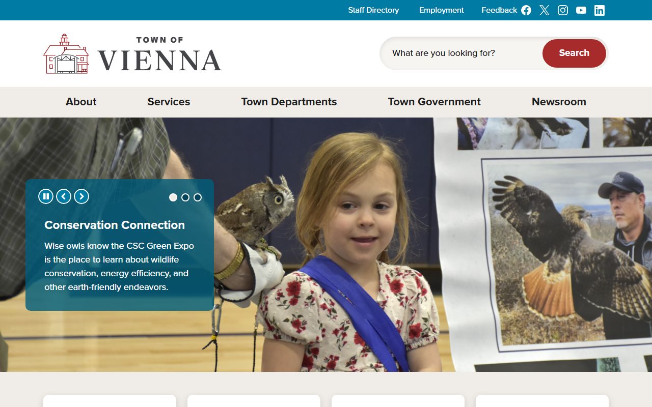 Vienna People Search - Town of Vienna homepage