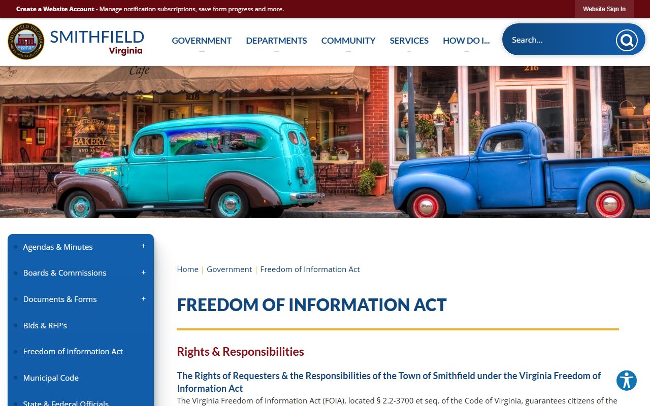 Smithfield People Search - Smithfield Town FOIA