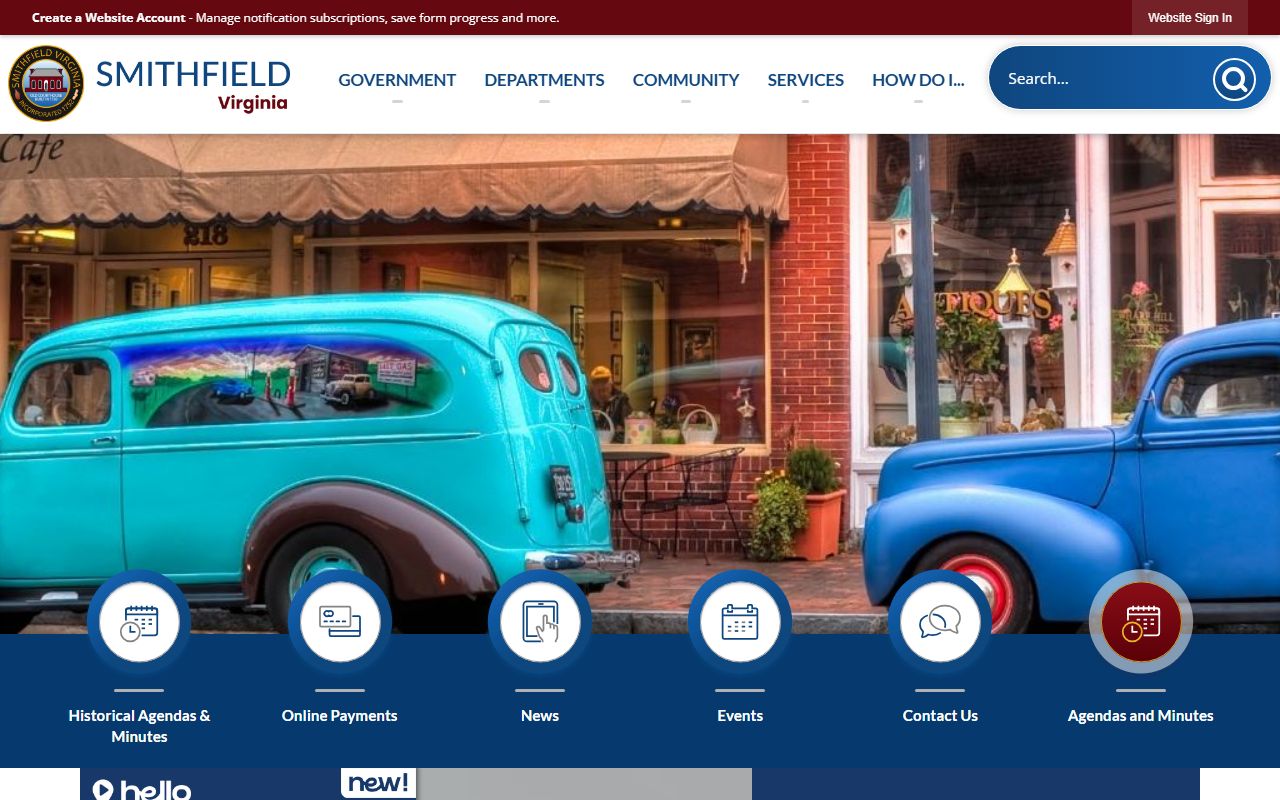 Smithfield People Search - Town of Smithfield homepage