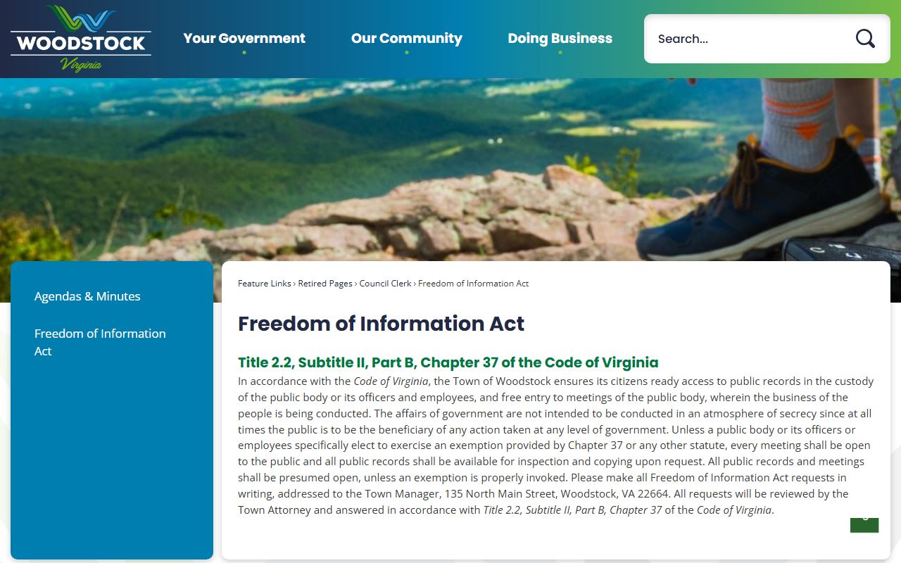 Woodstock People Search - Woodstock Town FOIA